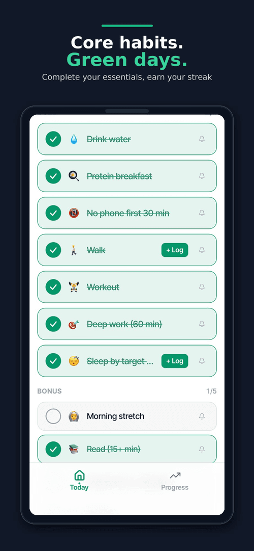 Routines365 screenshot 2